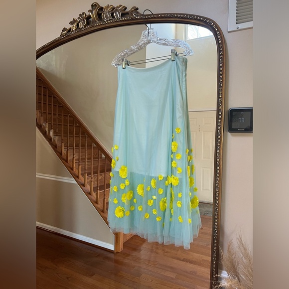 SOLD Exclusive for Anthropologie Pernille Rosenkilde A-Line Tulle Skirt 8 - Picture 6 of 8